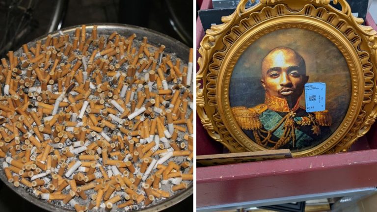 10 náhodných zaujímavých fotografií z internetu #269: Nesprávne zarovnaný tieň alebo Tupac v second hande