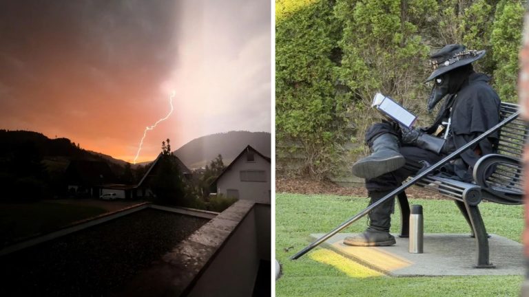10 náhodných zaujímavých fotografií z internetu #291: Zarámovaný pokladničný blok alebo úder blesku na fotke