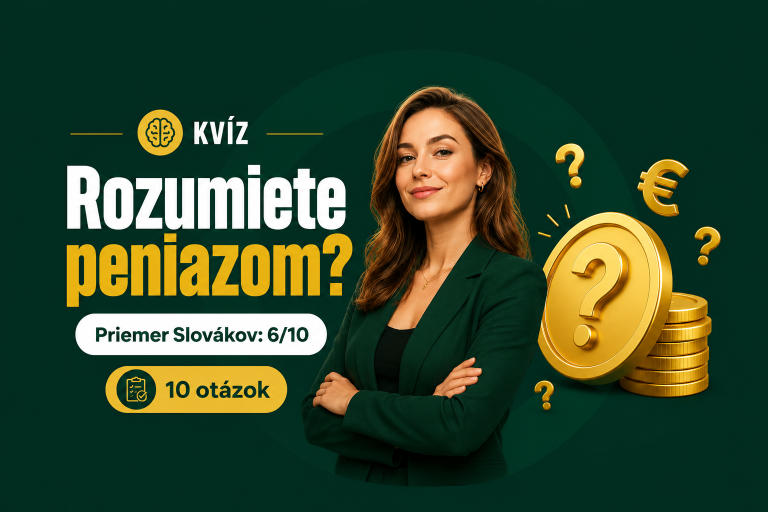 Veľký kvíz o peniazoch: 10 otázok, ktoré by mal zvládnuť každý, kto chce zbohatnúť